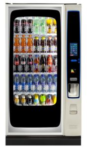 Small cold drink vending machine