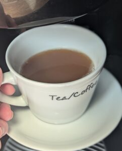 The Comforts of a Coffee Machine in a Care Home